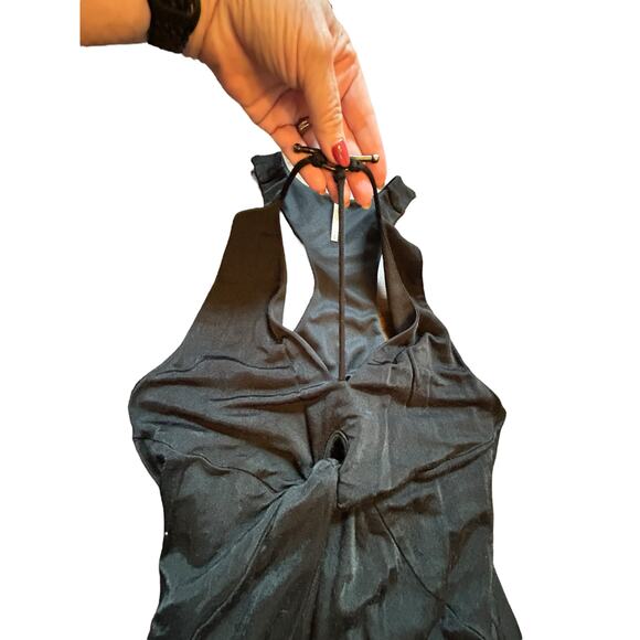 Free People - Sin City Black Knot Dress - Size S - Picture 11 of 15